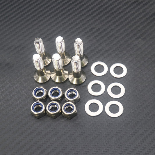 6Pcs Motorcycle M8x30mm Rear Sprocket Bolts for Honda for Yamaha for Kawasaki for Suzuki Q