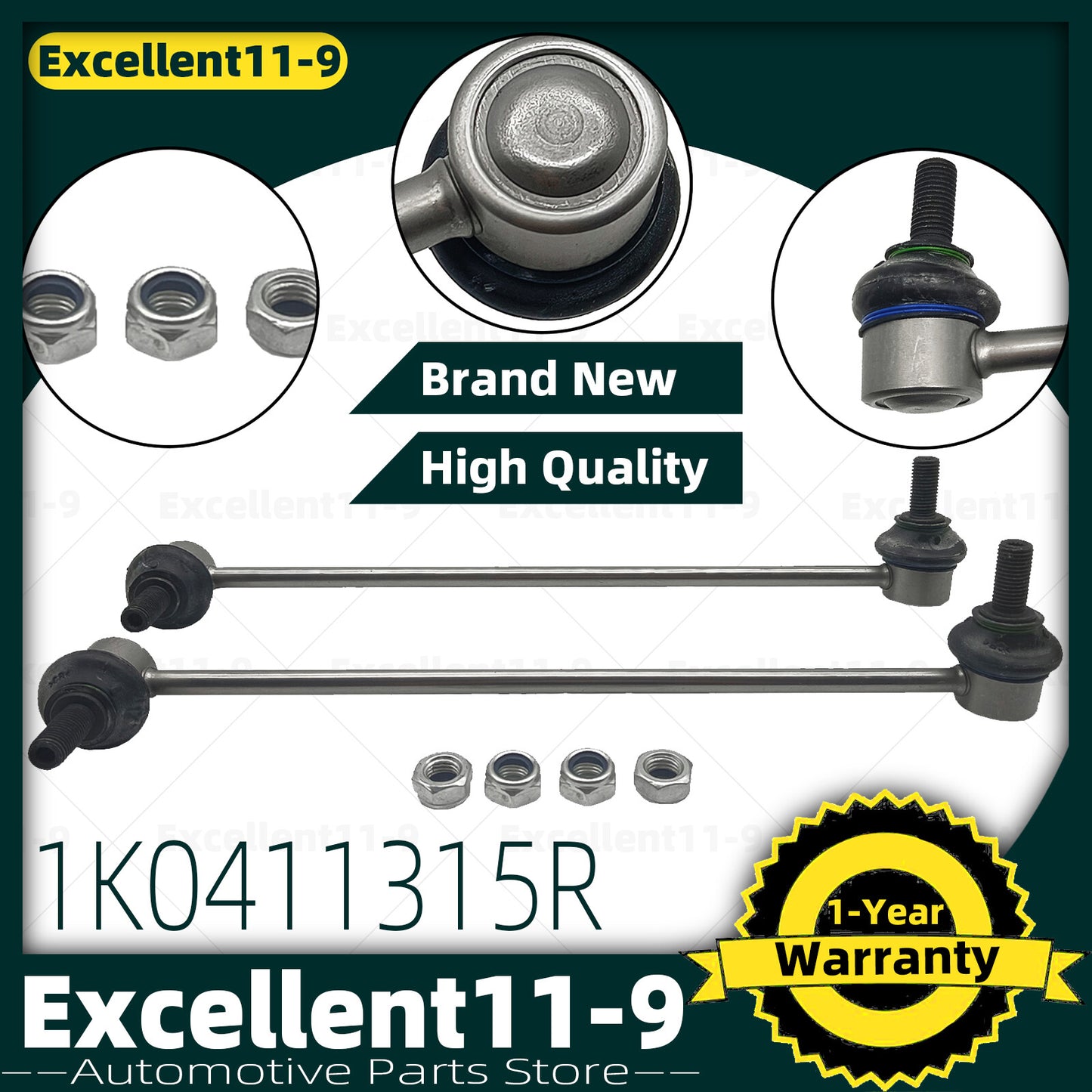Front stabilizer roll bar drop link for Audi / #5Q0411315A #1K0411315R- n
