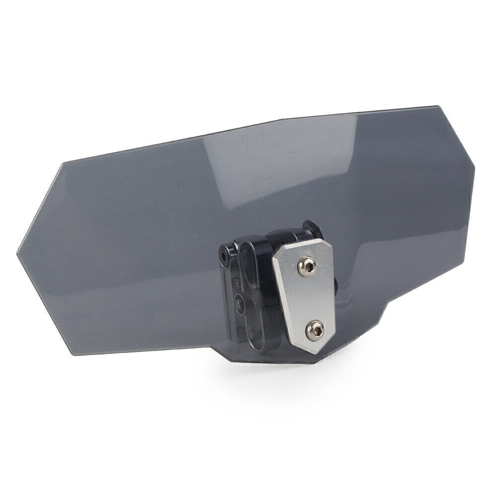 Clip On Windshield Extension Spoiler Wind Deflector Universal Motor Adjustable