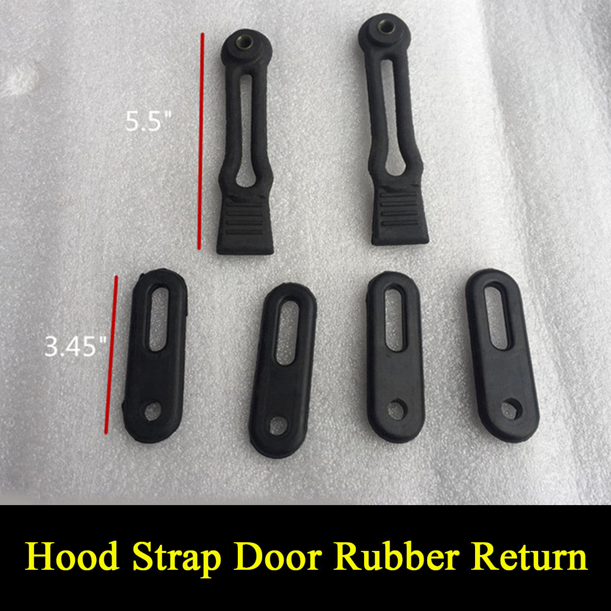 Hood Strap Door Rubber Return for UTV 500 700 HS700 MSU500 HiSUN MASSIMO YS TSC Q