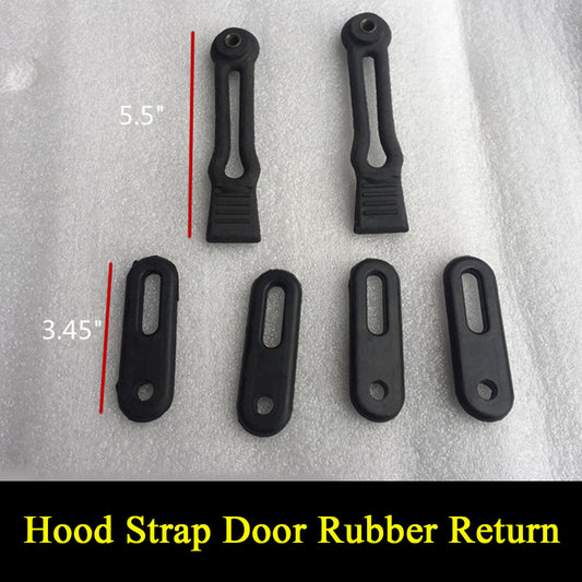 Hood Strap Door Rubber Return for UTV 500 700 HS700 MSU500 HiSUN MASSIMO YS TSC Q