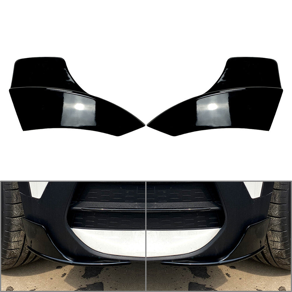 Front Bumper Lip Splitter for Mercedes-Benz GLB-Class X247 2020-22 Glossy Black