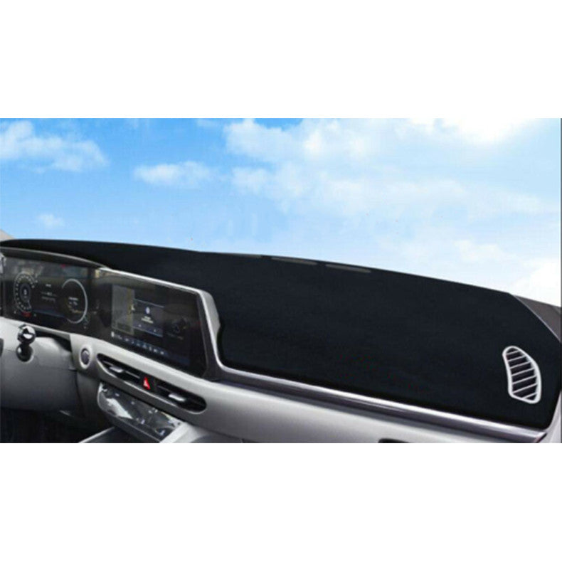 for Hyundai Sonata 2020-2023 black Inner Dashboard Dash Cover Dashmat Mat Carpet