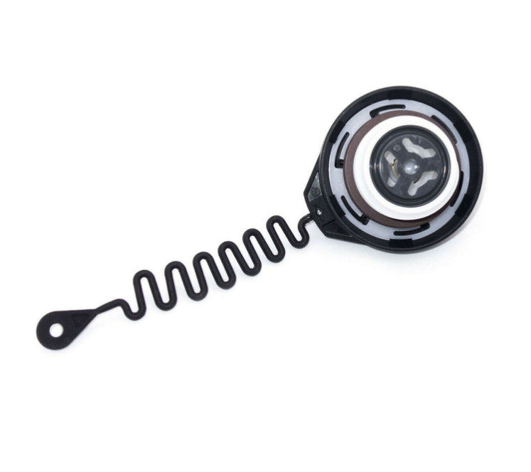 Fuel tank gas cap filler with tether suitable for Volvo S80, V70, XC90, XC60, XC70 31392044- n