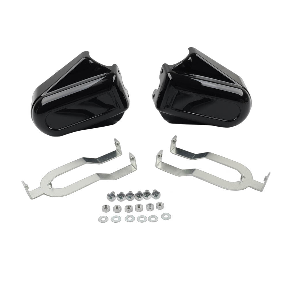Black Bar Shield Rear Axle Covers Swingarm Cap for Harley Softail FLSTN 2008-up