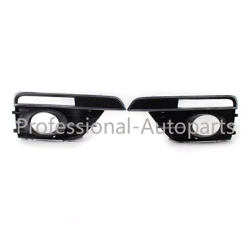 1Pair Front LeftRight Fog Light Lamp Grill Cover Bezel Trim for VW Beetle 17-19