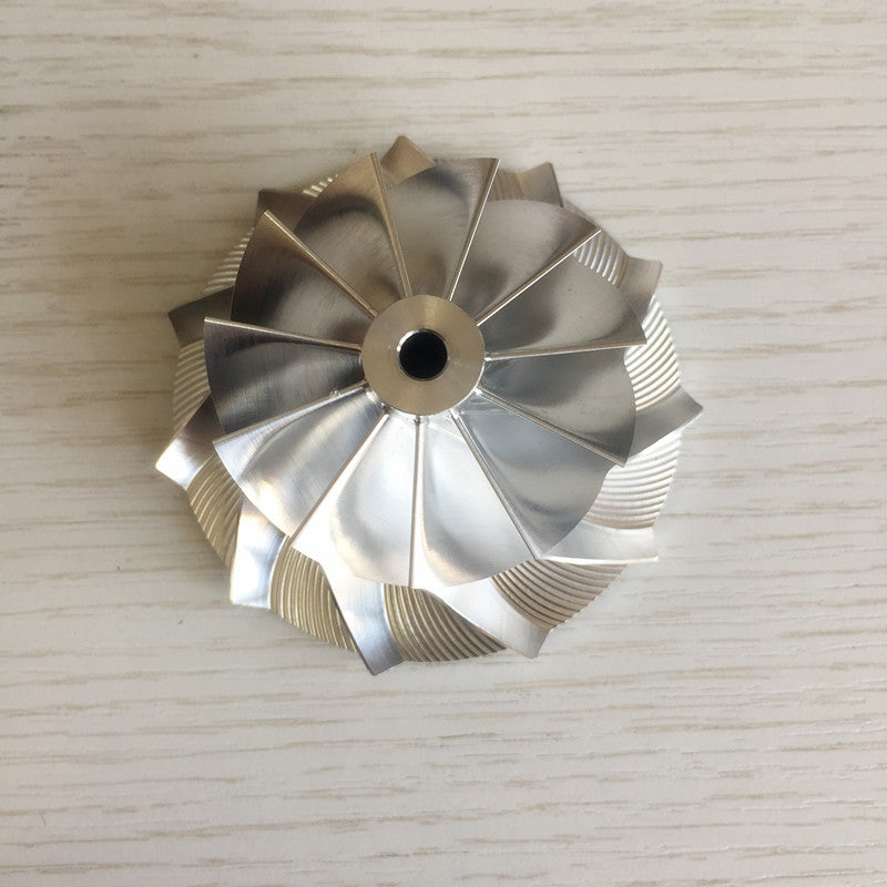 TD04HL 16G 48.30/68.00 mm 11+0 blade front turbine blank compressor wheel