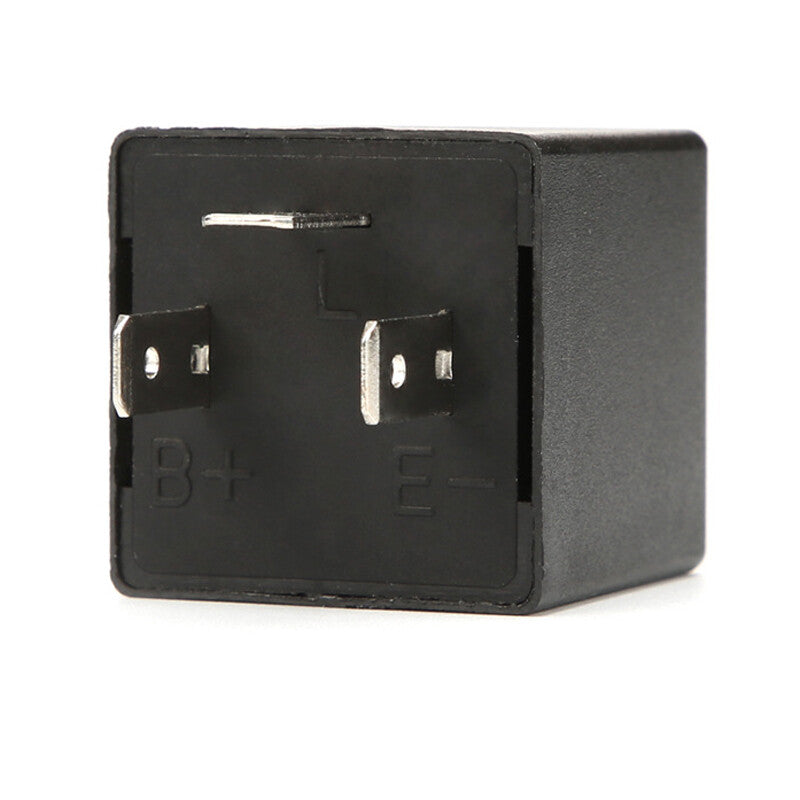 12V Wired Motorcycle ATV Flasher Relay Turn Signal Indicator Flash Adjust ¡Á1 v