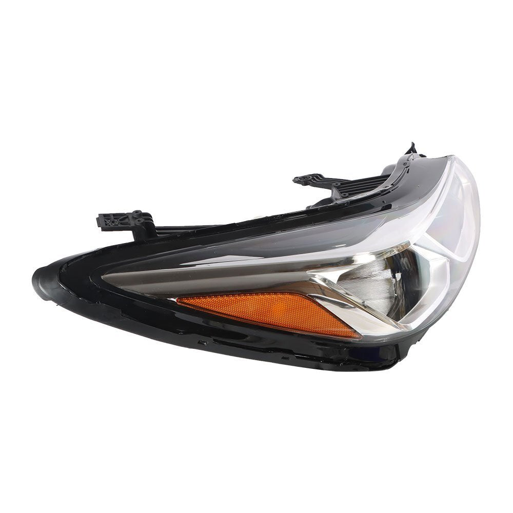 Suitable for 2016-2019 for Cruze sedans. Right side headlights are halogen with chrome trim. n