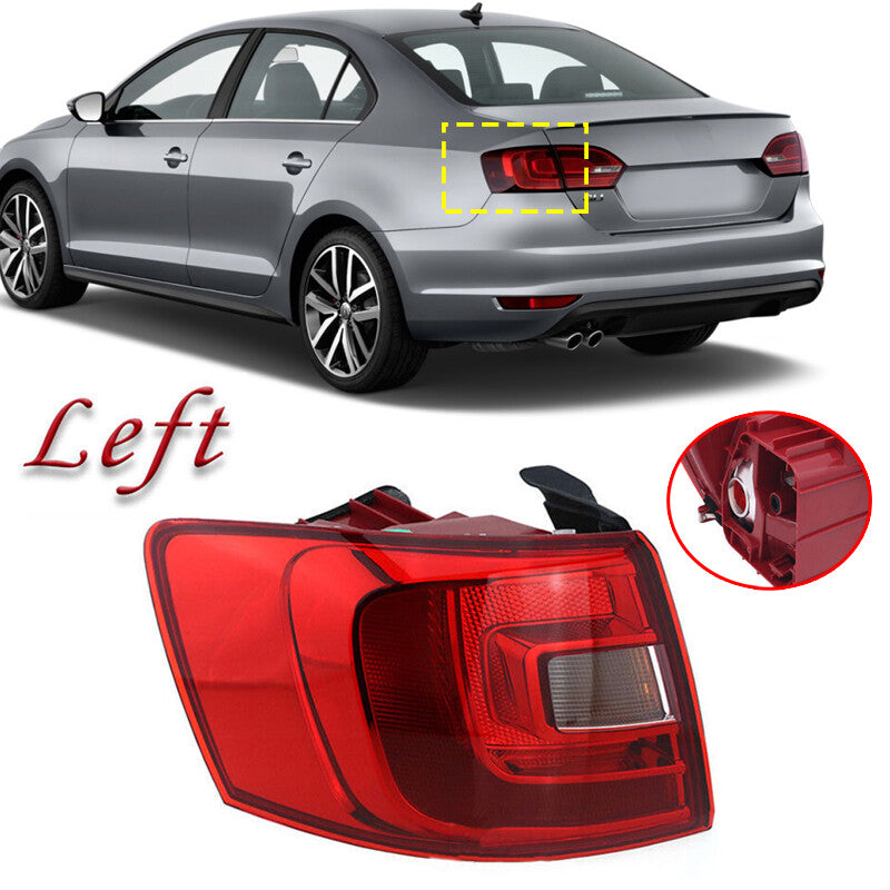 Left Outer Tail Light for Volkswagen for Jetta 2012-2014 sedans