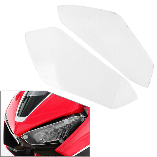 Clear Front Headlight Guard Shield Screen Lens Cover for HONDA CBR1000RR 17-2020 Q