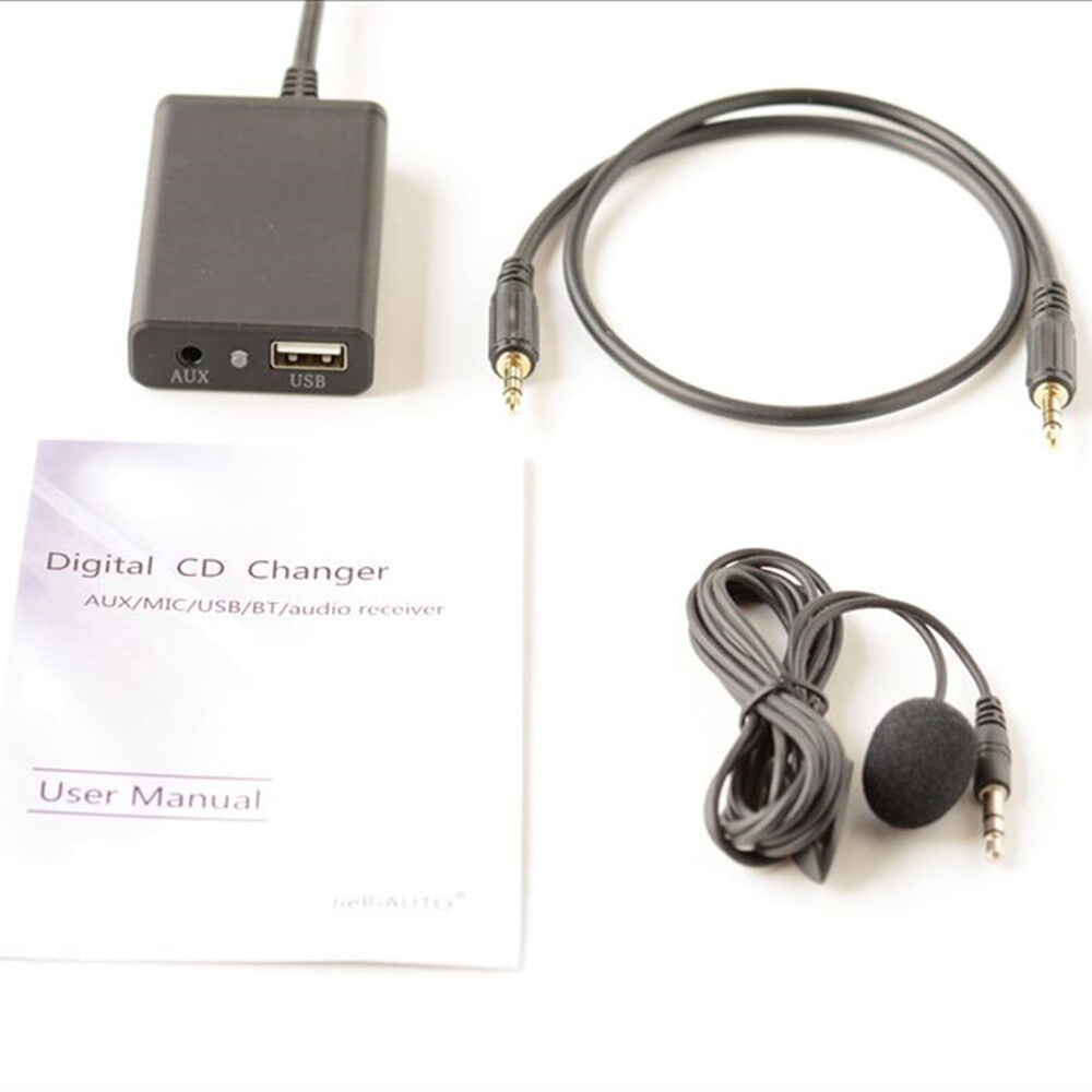 Bluetooth-Kit Handsfree Stereo AUX Adapter Interface For- for Toyota Replace Parts
