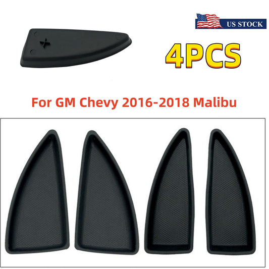 4Pcs Interior Door-Switch Bezel Cap for Chevrolet Malibu 2016-2018 Left + Right Q