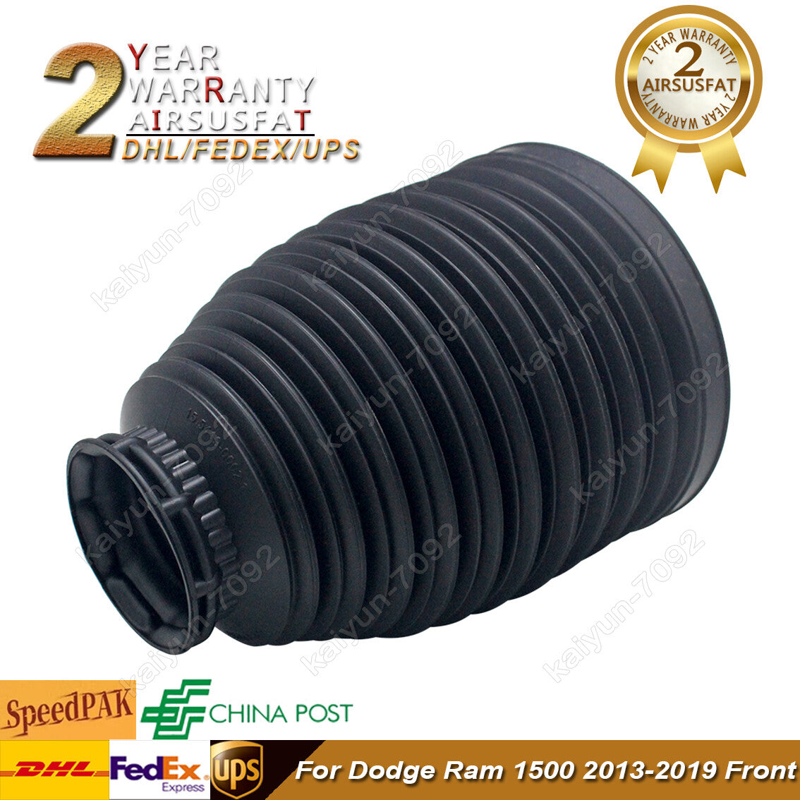 1x for Dodge for Ram 1500 2013-2019 Front Air Suspension Spring Bag Dust Boot