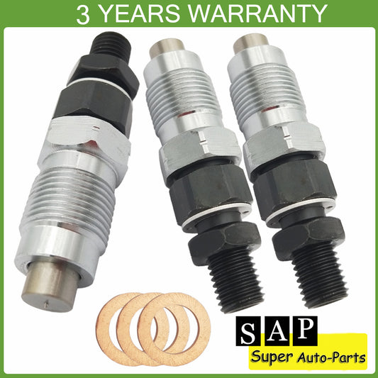 3PCS Fuel Injectors for Kawasaki Mule 2510 Mule 2510 KAF950A KAF950B 49033-1058 Q