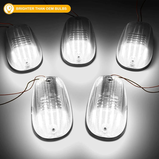 Suitable for 2003-2018 for Dodge for Ram 1500 2500 3500 truck white LED cab roof marker light- v