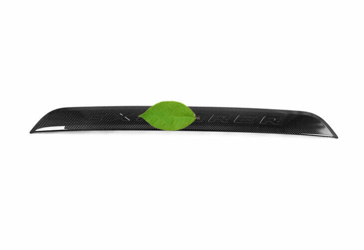 ABS Carbon Look Rear Trunk Lid Tailgate Strip Trim For Explorer 2020-2024 B n