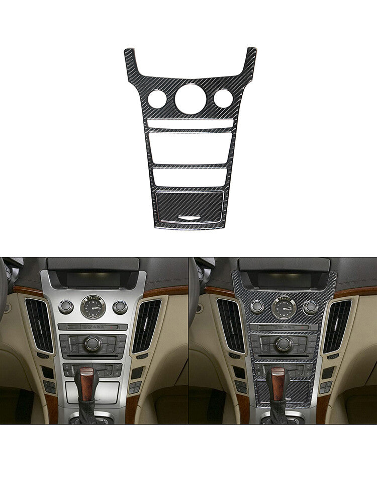 Carbon Fiber Center AC Controls Button Cover Trim For 5 M5 1998-2003 v