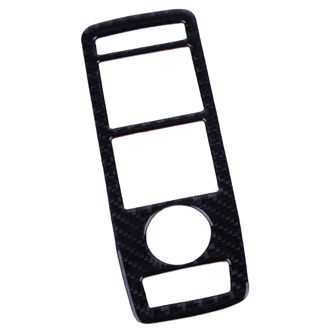 4pc Carbon Fiber Window Lift Switch Cover Trim Fit for for Model S /X 2014-2019 v