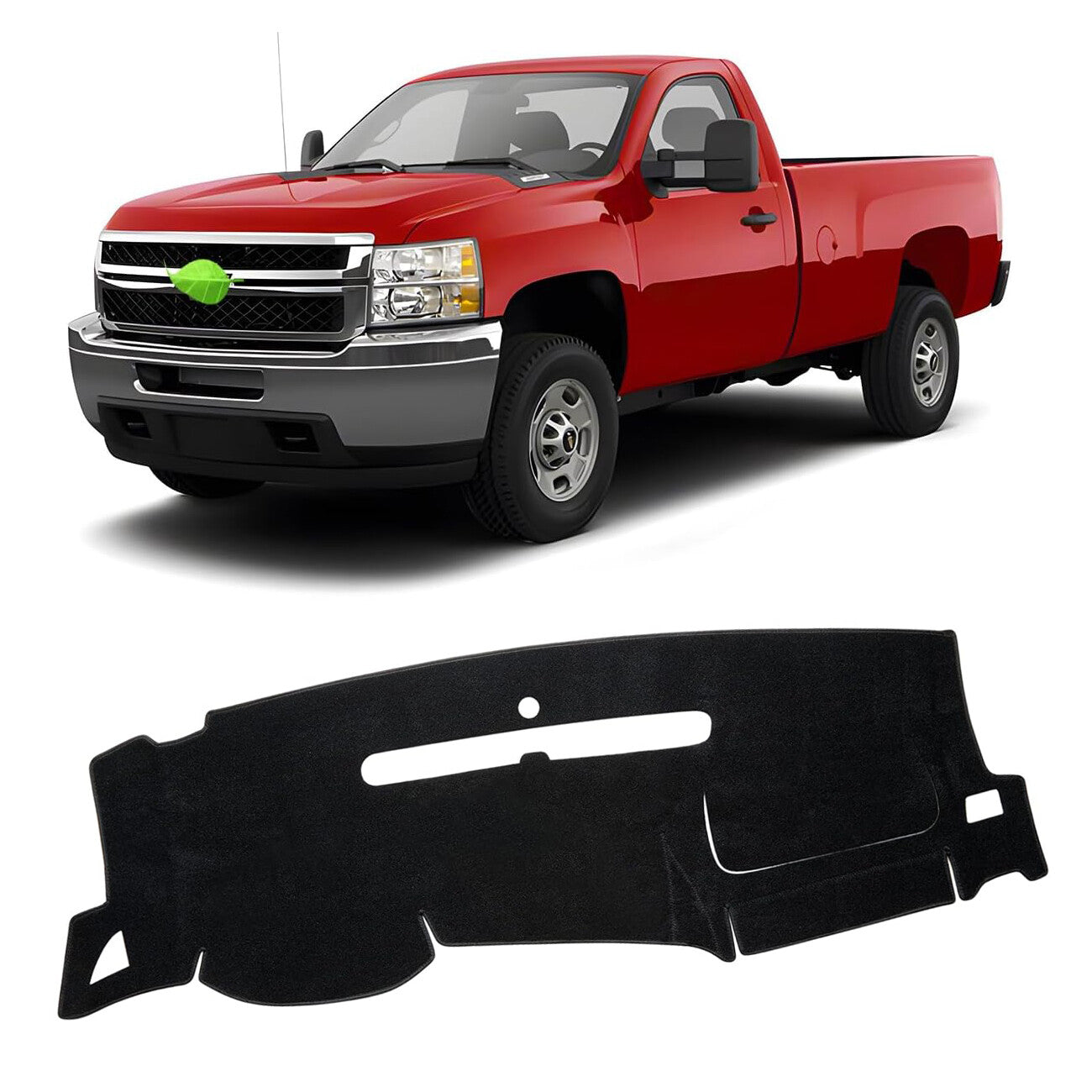 Anti-glare dashboard cover/ for 2007-2013 for GMC for Sierra 1500 2500 3500 models. n