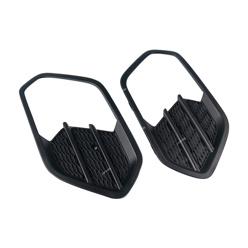 Pair Front Left  Right Bumper Grille Outer Cover Fit for Ford Escape 2017-2018 Q