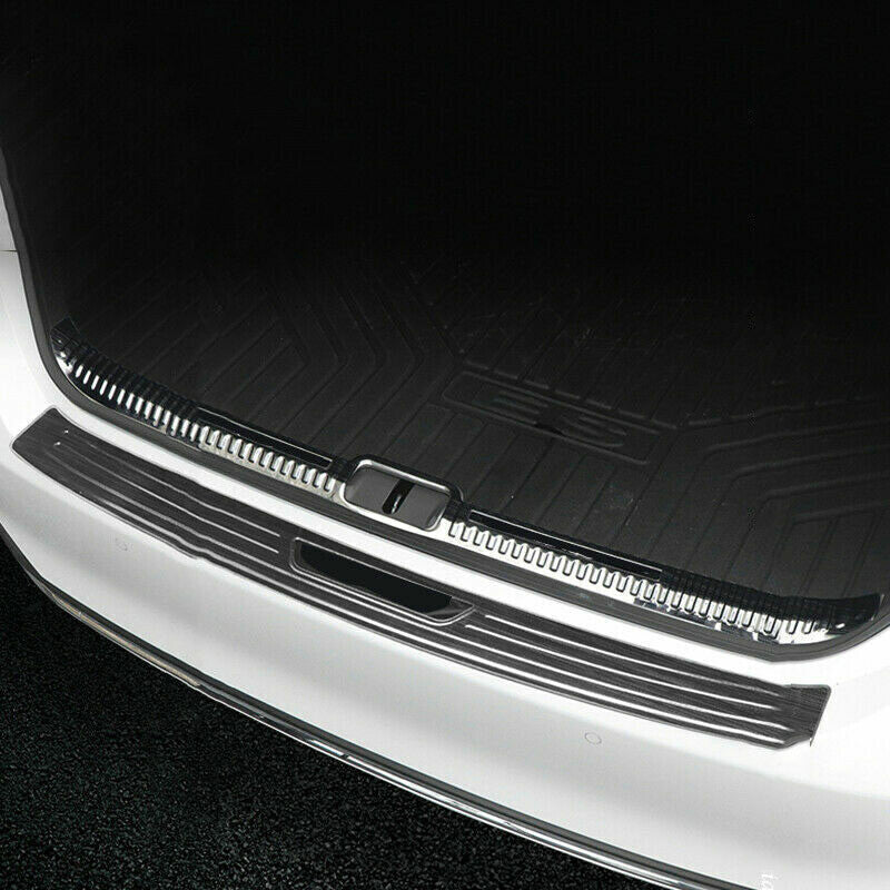 for Lexus ES350/300h 19-22 Black Rear Trunk Door Sill Scuff Plate Guard Cover 2x