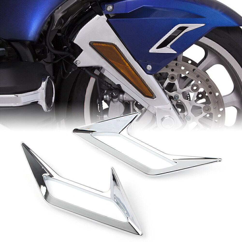 Front Fender Vent Trim Accent Air Intake Cover Decal for Honda GL1800 2018-2020