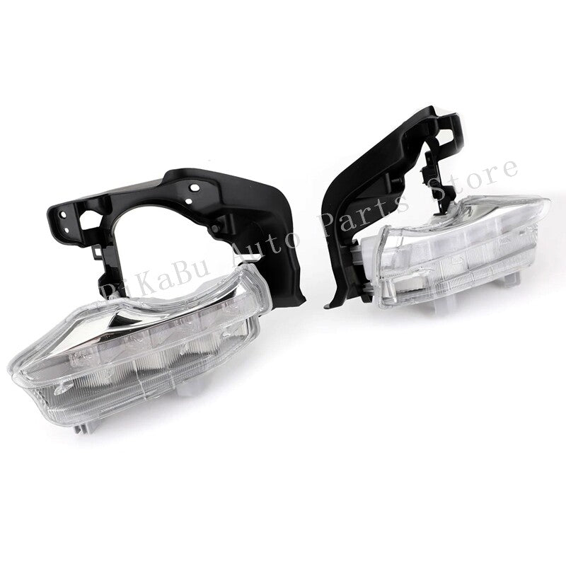 Left+Right LED FogLight Daytime Running Light for Toyota Highlander 2014-2016
