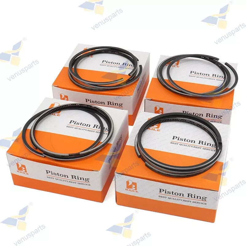Piston Rings Set 4 Cylinders for Hino WO4D W06E WO6D W04D Engine 104mm2.5+2+5