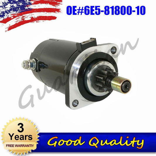 Starter 6E5-81800-10 for Yamaha Outboard Motors 6E5-81800-11-00/6E5-81800-12-00