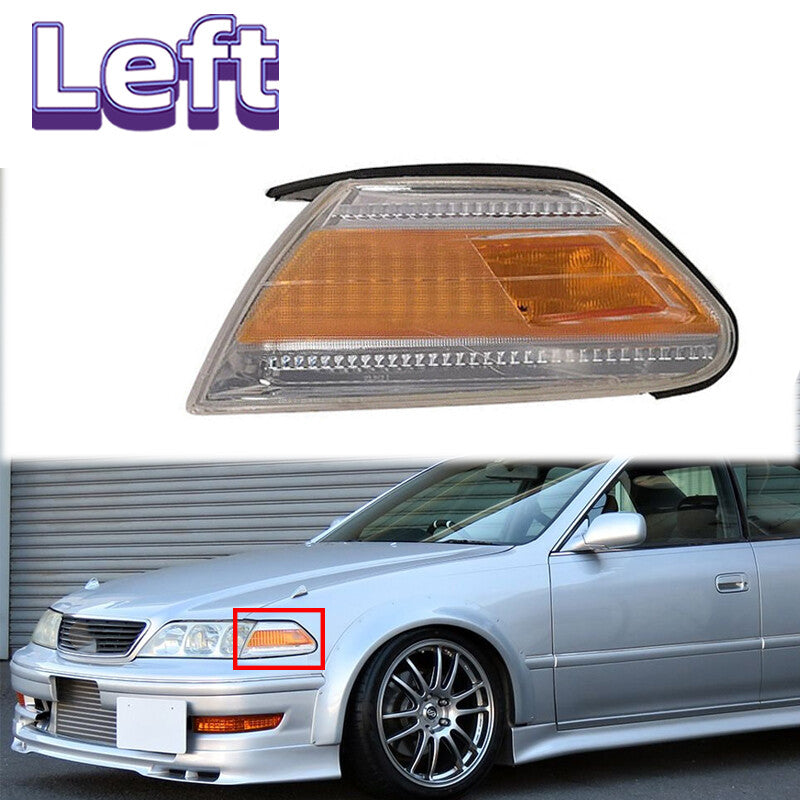 Left for Toyota MARK 1996-2000 Brake Front Turn Signal Light Corner Lamp