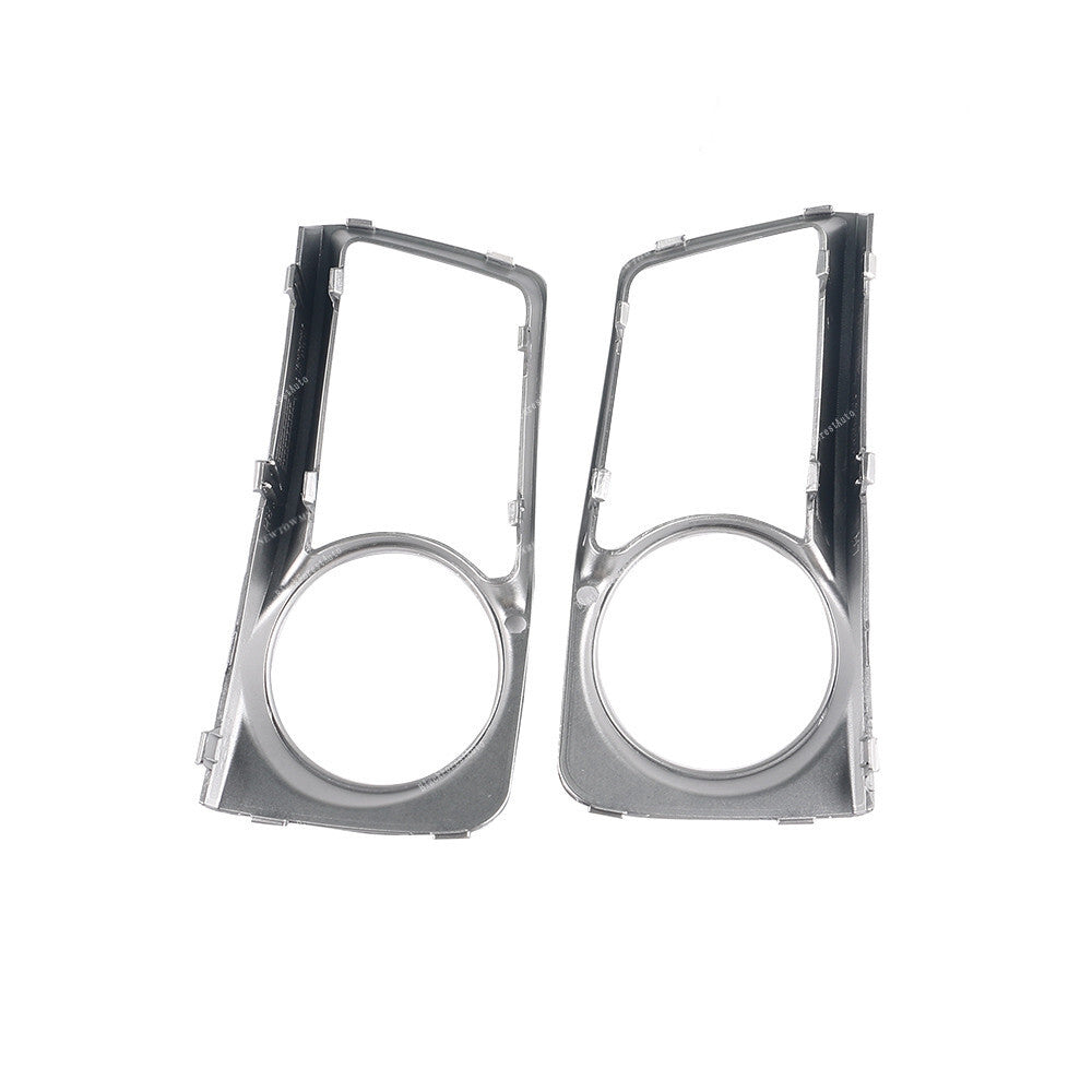 Pair Front Bumper Fog Light Grill Cover Trim Fit for BMW E71 X6 2012-2014 LHRH