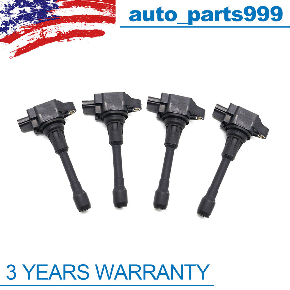 4-pack ignition coils suitable for 2010, 2011, 2012, and 2014 1.8L cubic slabs 22448-ED000- n