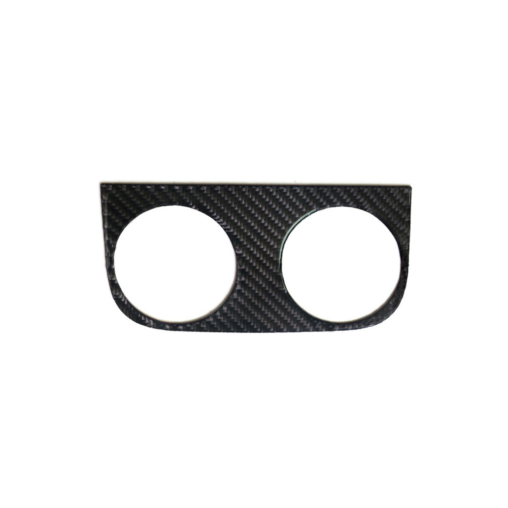 2X Carbon Fiber USB AUX Port Frame Trim Cover for Hyundai for Veloster JS 2019-2022 v