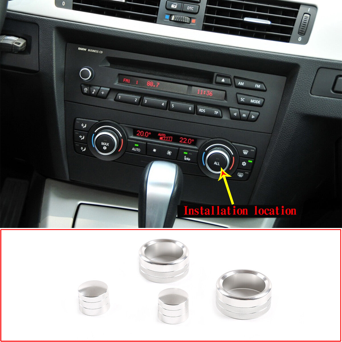 Black front bumper grille vent covers for LR for Land Rover for Range Rover L405 Vogue 13-17 USA