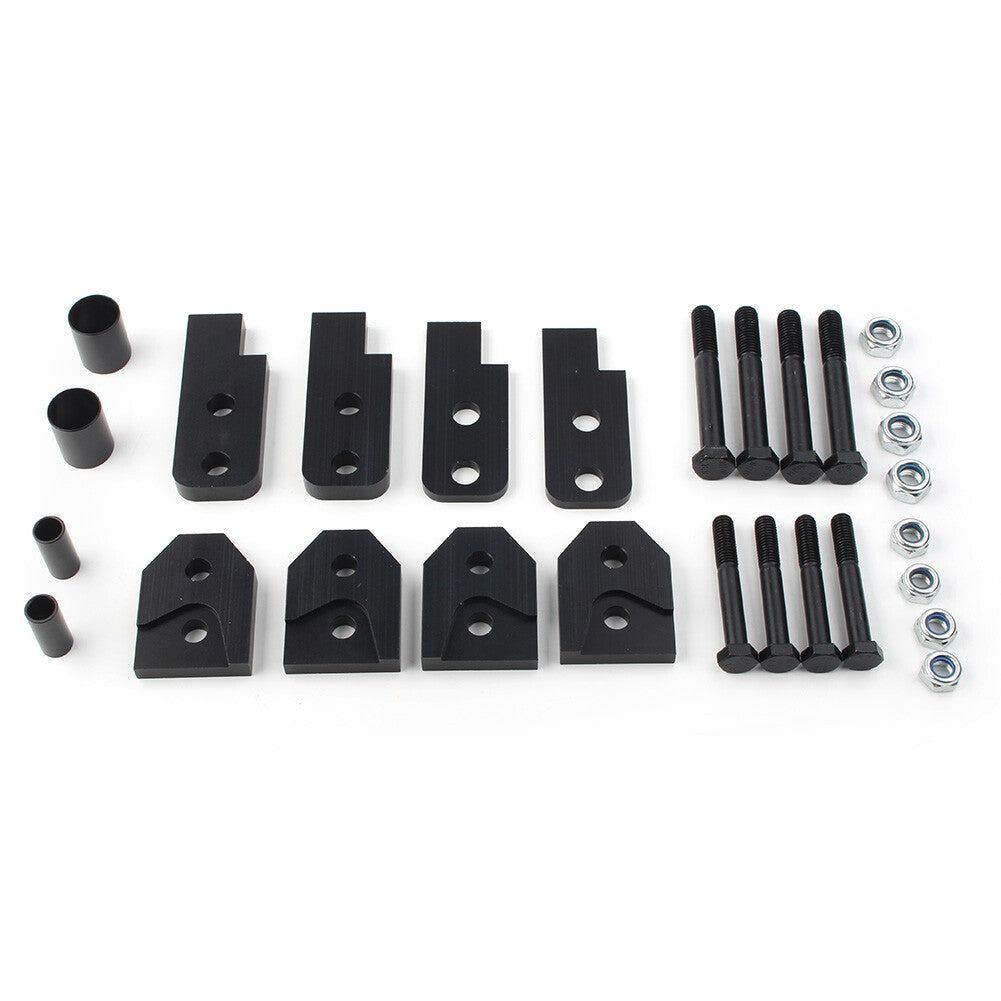 Fits FOR 2004-2015 SE Sport for Yamaha Rhino 450 660 700 2 Full Lift Kit ATV Black