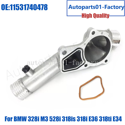 Aluminum Thermostat Housing for BMW 328i M3 528i 318is 318i E36 318ti E34 520i