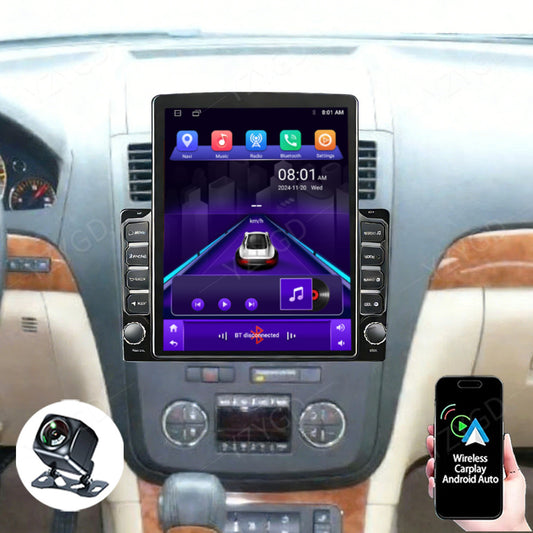 Android Auto Carplay for Saturn Outlook 2007-2010 Car Radio Stereo GPS Screen BT