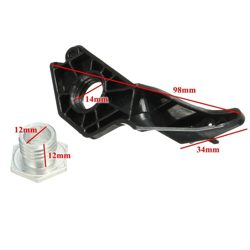 2 pairs of halogen headlight repair bracket clips 6341478 suitable for BMW E60 and E61 (new)
