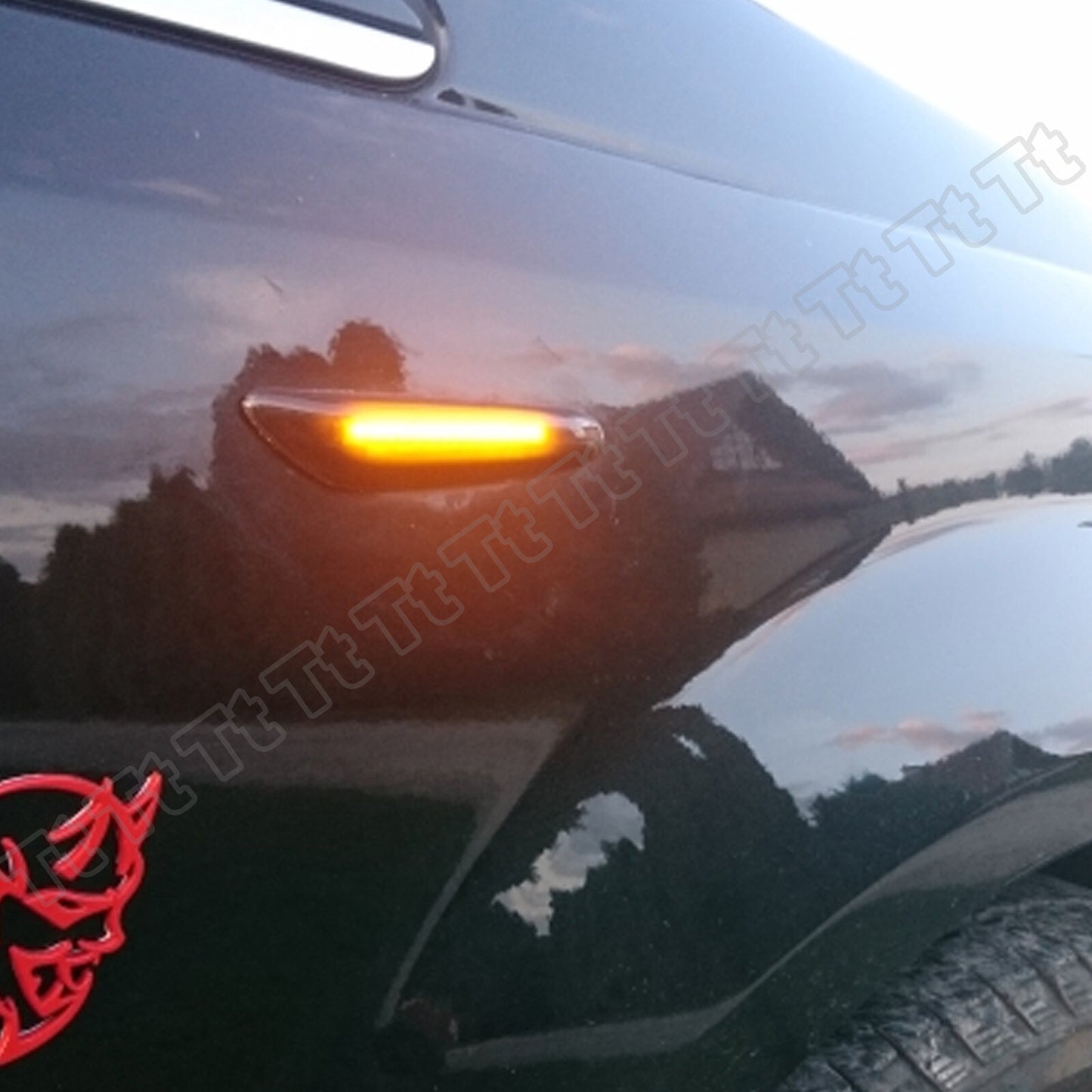 Sequential Smoked LED Side Marker Lights for E60 E61 E82 E88 E90 E91 E92 E93- v
