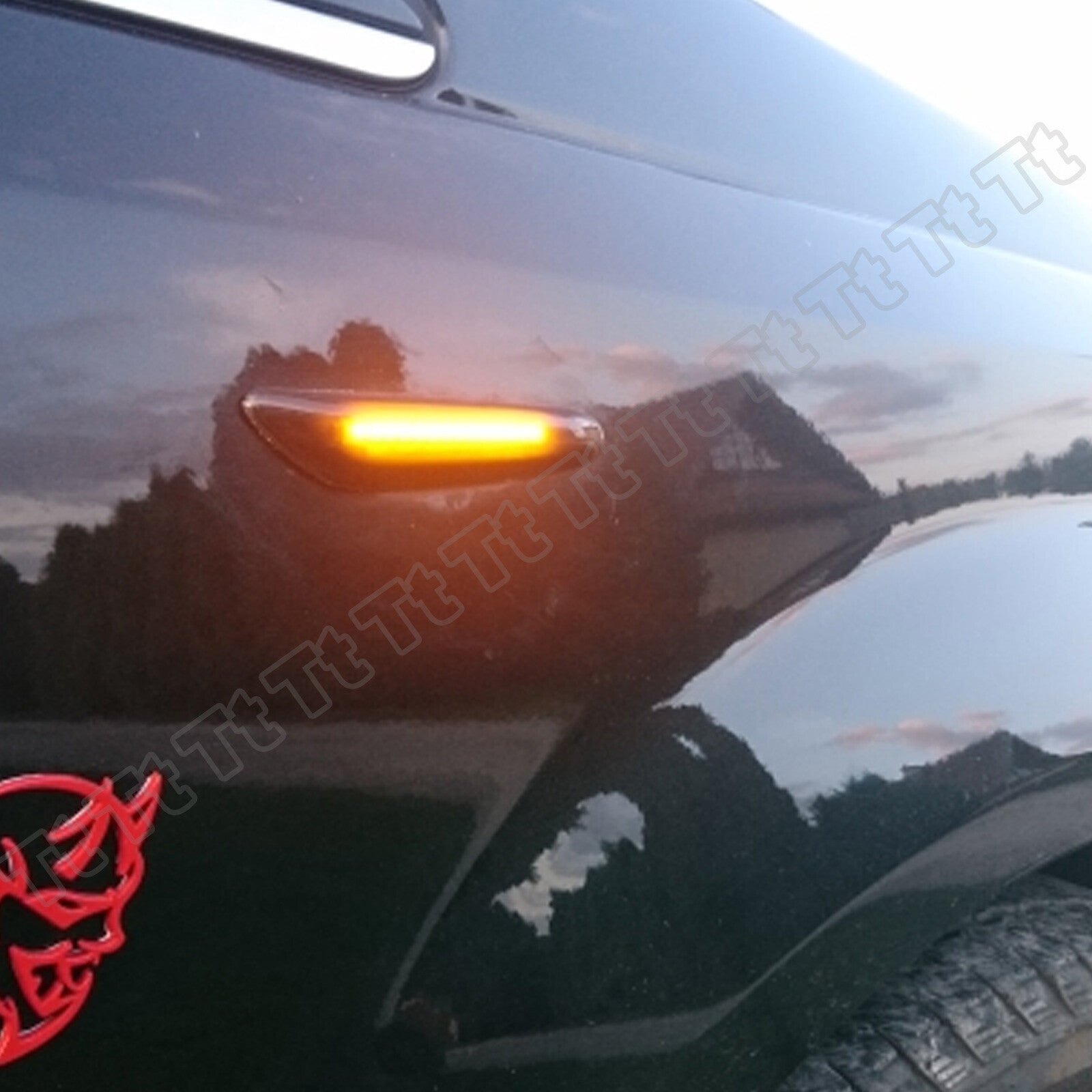 Sequential Smoked LED Side Marker Lights for E60 E61 E82 E88 E90 E91 E92 E93- v