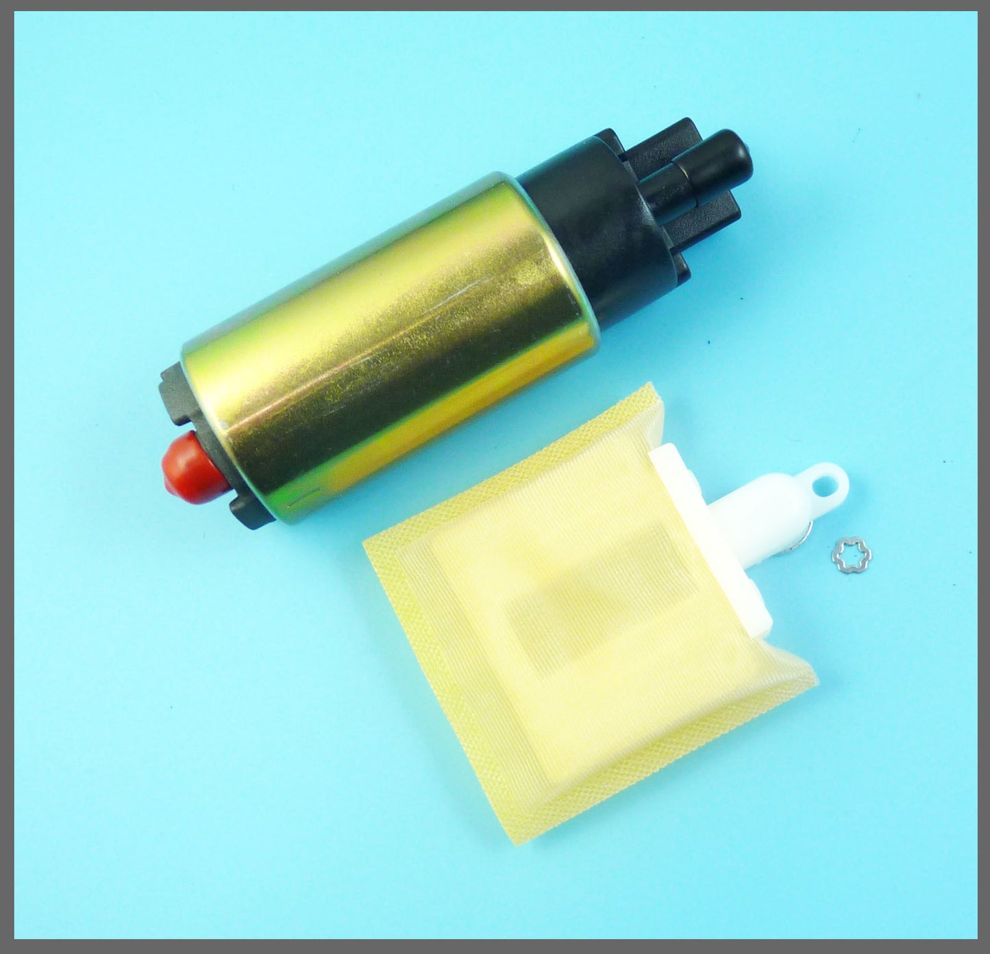 Universal 255lph Fuel Pump PLUS Filter Sump Brand New - v