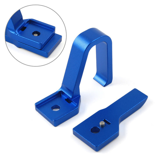 Front Brake Cable Clamp Line Guide Blue for Yamaha YZ125 YZ250 YZ250F YZ80 85
