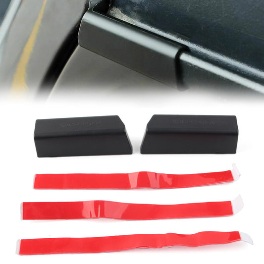 for Jeep for Wrangler JL 2018-2021 JT 2020+ 2x Water Rain Gutter Extension Channel