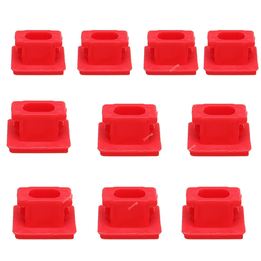 Set of 10 Innner Dash Trim Insert Strip Clip for BMW E46 E65 7 Series E66 E83N