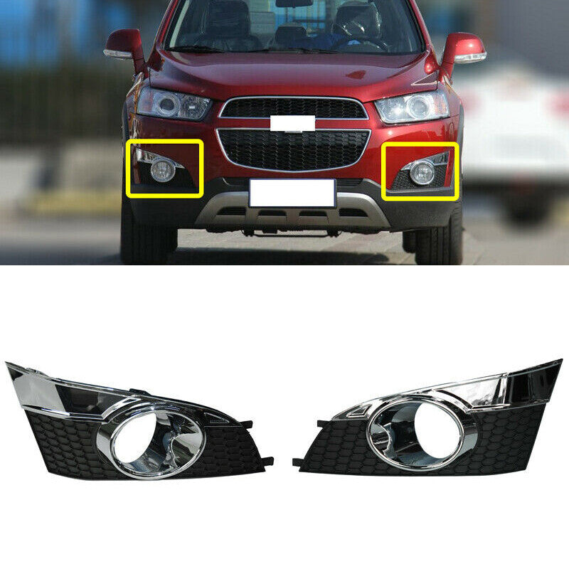 2PCS Front Fog Light Bezel Cover for Chevrolet Captiva 2012-2014