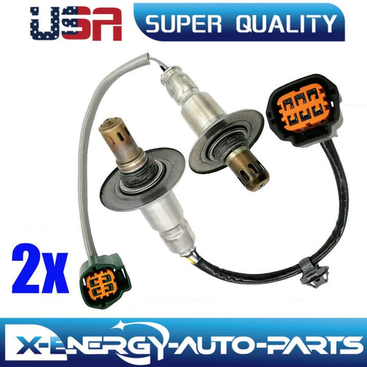 2Pcs Up+Downstream O2 Oxygen Sensor for Subaru Forester WRX 2.0L Turbo 2015-17