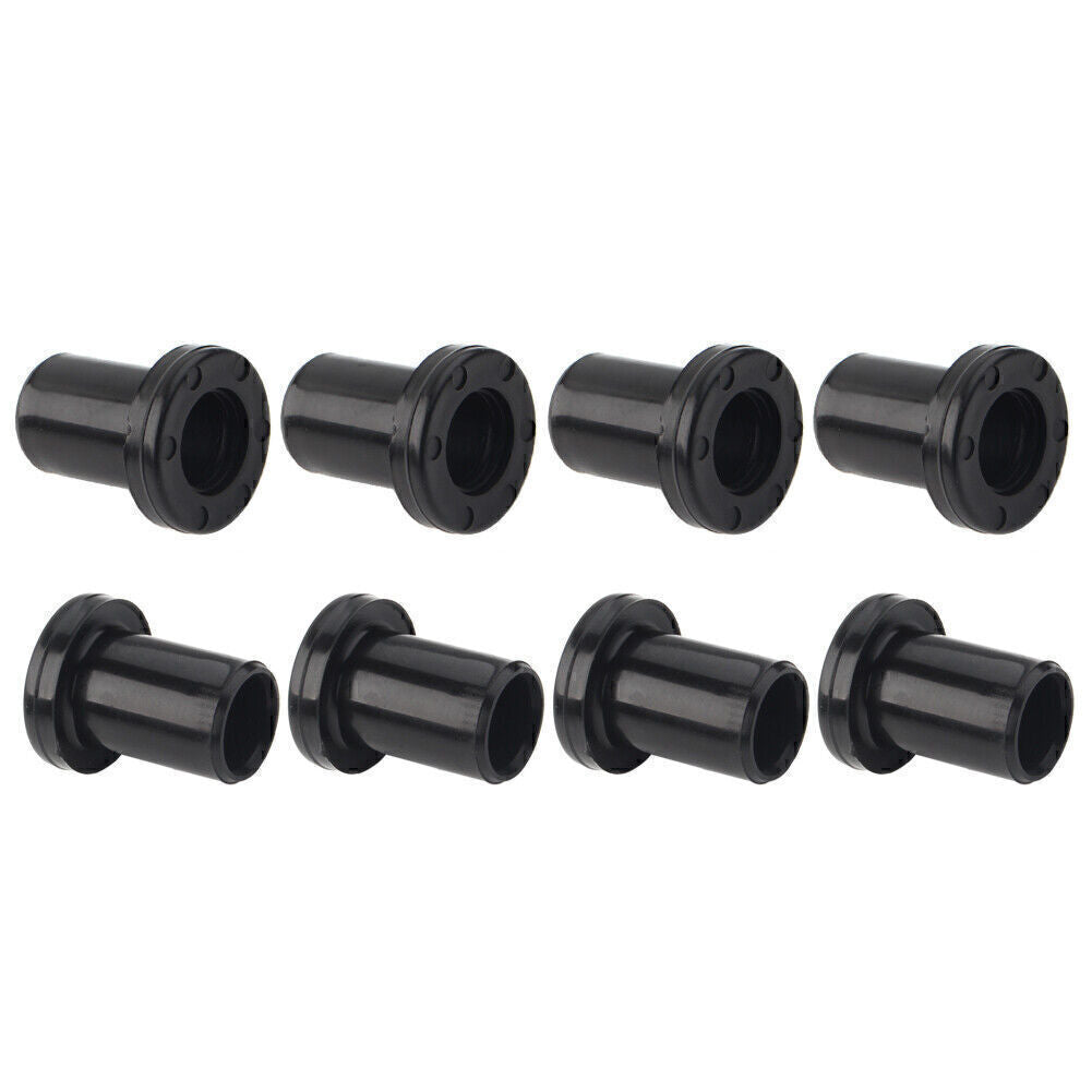 For Arctic Cat Suspension Bushing Kit 0403-283 8pcs Black Replacement Durability Q