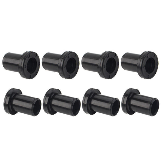 For Arctic Cat Suspension Bushing Kit 0403-283 8pcs Black Replacement Durability Q
