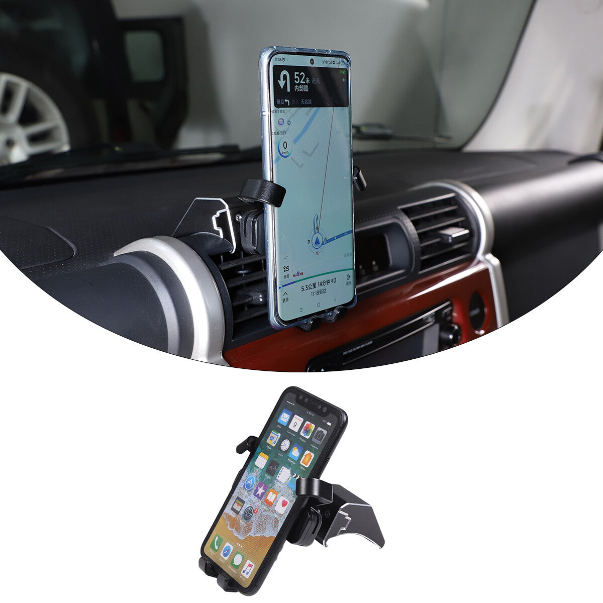 2pc FOR RAV4 2019-2021 Carbon Fiber Black ABS Shift Button Cover Trim- v